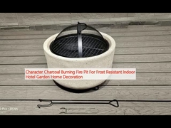 Karakter Kömür Yakma Ateş Çukuru Dondurma Dayanıklı Kapalı Otel Bahçe Ev Dekorasyonu