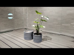 Çiçekler için Sürdürülebilir Fiber Clay Planter