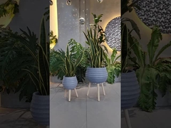 Elle oyulmuş bitirme Yapılandırılabilir tasarım için Fiber Clay'de Güçlendirilmiş Kil Ekimcisi