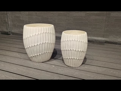 Kapalı Otel Bahçe Ev İçi Çukurlu ve Dahili Sistemli Güçlendirilmiş Kil Ekmeci