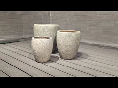 Barbekü/Kömür Fırını için Yuvarlak Fiber Çimento Kapı Kamp Yakıcıları Isıtıcı