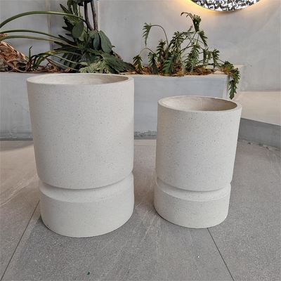 satın al Kapalı Dışarı Ev Bahçesi Dekorasyonu için Güçlendirilmiş Kil Lifi Bitki Kapları online manufacture