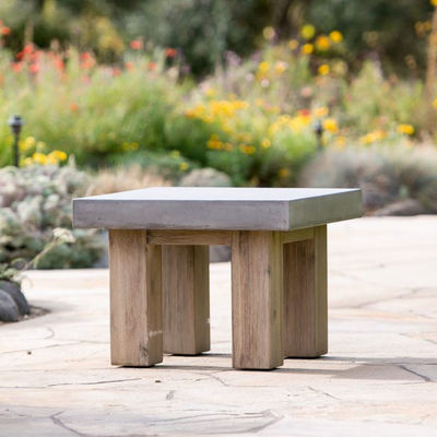 satın al Doğrudan Fabrika Modern Beton Masa Mobilyaları Patio Beton Masa Dekorasyonu Set online manufacture