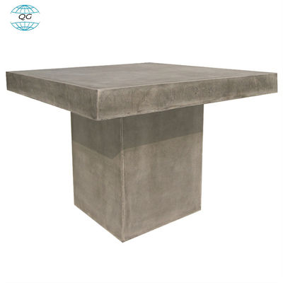 satın al Altın ahşap bacaklı yüksek dayanıklılıklı grc çimento beton masaları beton masa takımları mobilya online manufacture