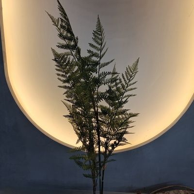 satın al İç ve dış kullanım için yapay yeşil plastik palmiye ağaçları online manufacture