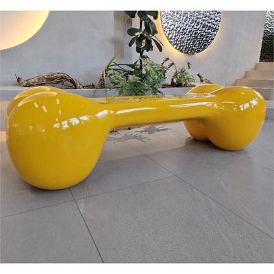 satın al Eğlence parkı ve tema parkı için özelleştirilebilir cam lif mobilya masası online manufacture