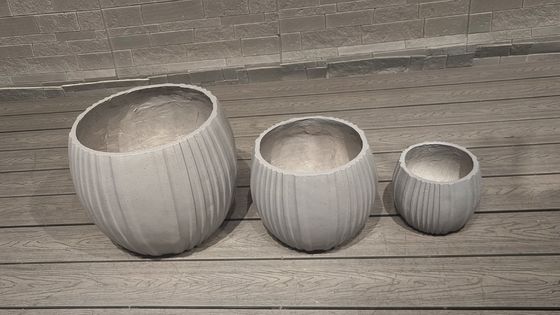satın al Modern yuvarlak el oyma dekor ekim makineleri iç mekan dış mekan otel dekorasyonu için online manufacture