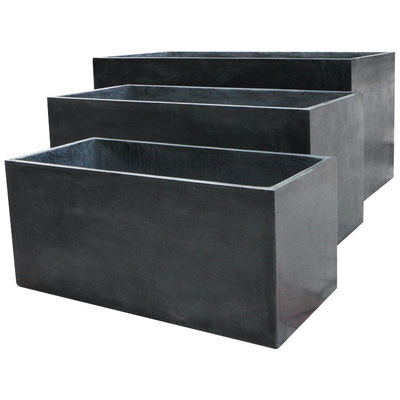 satın al Çiçek / Yeşil Bitki Fiberclay Planter Modern Tarzı Hava Duruma Dayanıklı online manufacture
