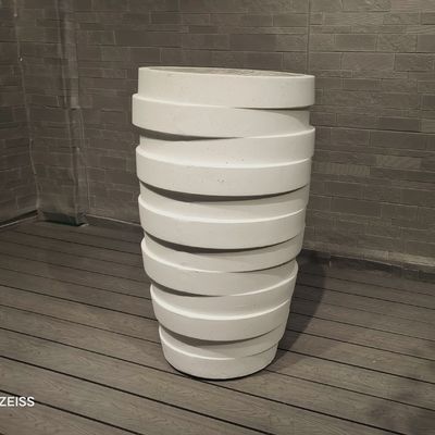 satın al Yapısal Yüzeyi Yapısal Kil Fiber Planter Su geçirmez Ateş geçirmez Ve Dondurma Direnci online manufacture