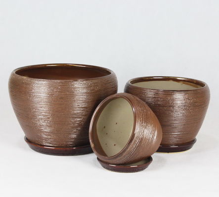 satın al Temizlenmesi kolay Succulents ve Kaktüsler için Keramik Kaplar Çeşitli Boyutlarda online manufacture