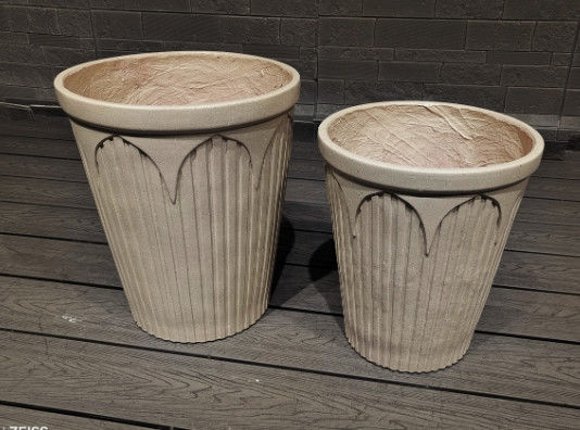 satın al Çiçekler için Sürdürülebilir Fiber Clay Planter online manufacture