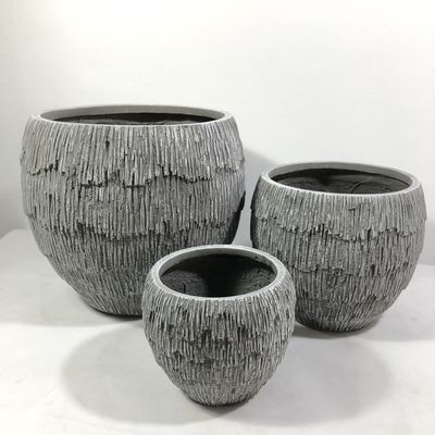 satın al Özel Fiber Cement Bahçe Çömlekleri Bahçe Alanı İçin Donmaya Sabit online manufacture