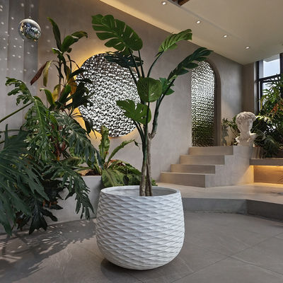 satın al Giyim Direncili Fiber Clay Planters For Living Room Office Space online manufacture