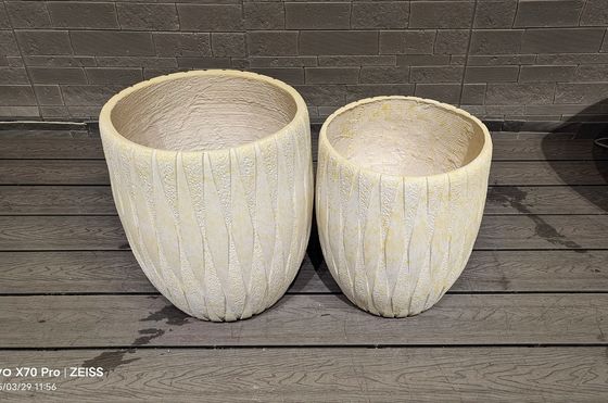satın al Bahçenizi Şık Dondurma Dayanıklı Balmumu Fiberclay Bitkisiyle Değiştirin online manufacture
