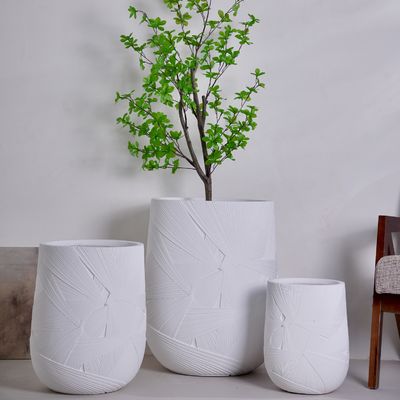 satın al El yapımı camlı balçık lif bitki dekorasyonu için dayanıklı Avrupa tasarımı seti online manufacture