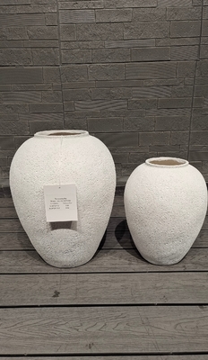 satın al Drainage Holes in Round Fiber Cement Pot A Must-Have for Plant Lovers online manufacture