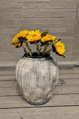 satın al Stylish and Functional Fiberclay Planter for Your Modern Outdoor Space online manufacture