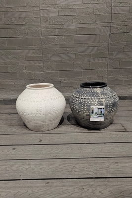satın al Round Reinforced Clay Planter Durable and Functional for Your Garden Needs online manufacture