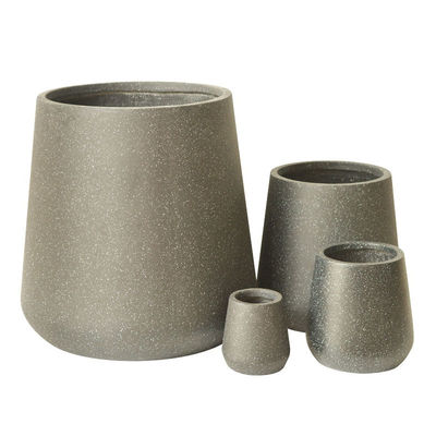 55 Pound Fiber-Clay Planter İçeride Dışarıda Ev Bahçesi Performansı için
