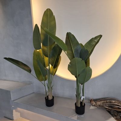 Ev ve Ofis Dekoru İçin Gerçekçi Banana Ağacı Uzun Süren Düşük Bakım
