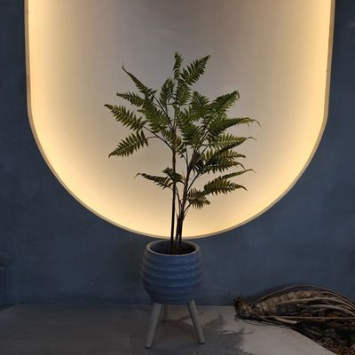 İç / Dış Dekorasyon için Gerçekçi Yapay Fern Ağacı