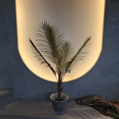 Gerçekçi Görünümlü Yapay Palmiye Ağacı Hipoalerjenik ve Böcek Direnci