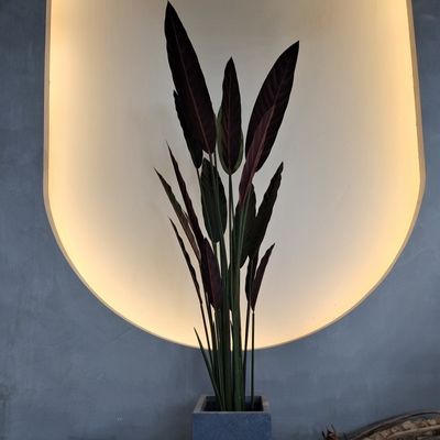 Canlı 140CM Sahte Cennet Kuşları İç / Dışarı İçin Yapay Ağaç Bitkisi