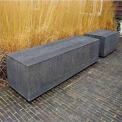 Çevre Dörtgen / Yuvarlak GRC Beton Patio Masa