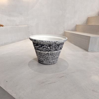 Ev Dekorasyonu ve Bahçecilik İçin Şık Biçimli Plastik Bitki Küvetleri