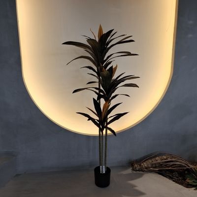 Plastik Yeşil Yapay Bitkiler İç / Dış Yapay Çiçekler 140cm