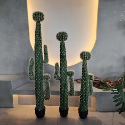 İç ve dış dekorasyon için canlı yapay bitkiler 120-185cm