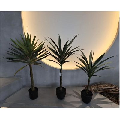 UV Dirençli Canlı Sahte Bitkiler 100-120CM İç ve Dış Dekorasyon için