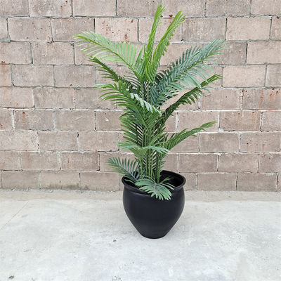 Fiber Clay Flower Pot Small Size Bowl Planter Box İçerideki Dışarıdaki Ev Bahçesi İçin
