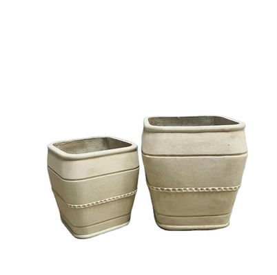 Açık Alanı Geliştirin GRC Antik Çağlarda Çiçek Ekicileri L38*W38*H38CM tarzı