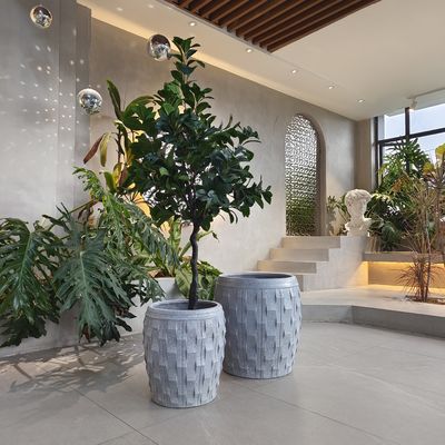 D390*H410B D340*H360 Yapılandırılmış yüzey ve donmaya dayanıklı karakterli kil lif ekmeci