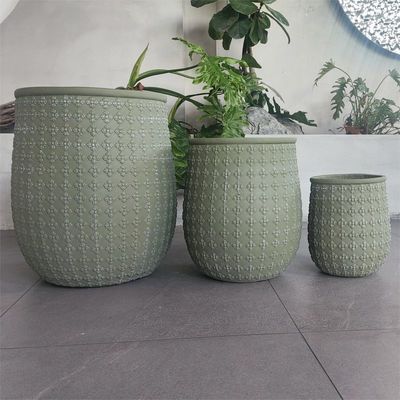 Soğuk kamp yakıcıları ve kömürler için dondurma dayanıklı lifli çimento kavanozu