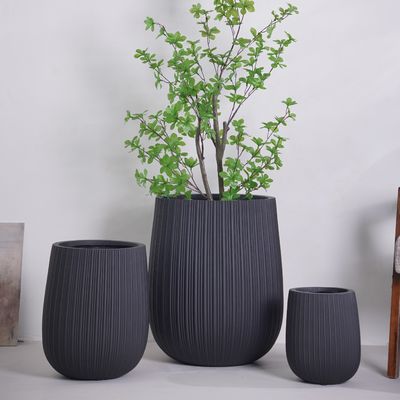 Küçük Açık Alan Çiçekleri Vase Ev Dekoru Masaüstü / Bahçe Tasarımı Paketi Kutuları için drenajlı beton küpler